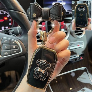Ốp chìa khóa mạ crom Toyota 3 nút thông minh  xe Fortuner Hilux, Innova, Prado, Camry - tặng quà móc khóa thất lạc