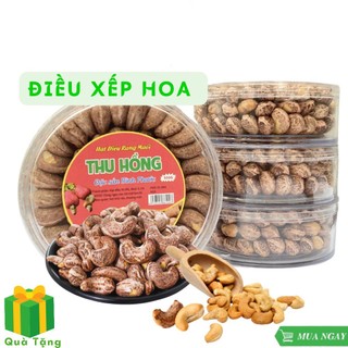 500g hạt điều xếp hoa hàng xuất khẩu ngon từng hạt 
