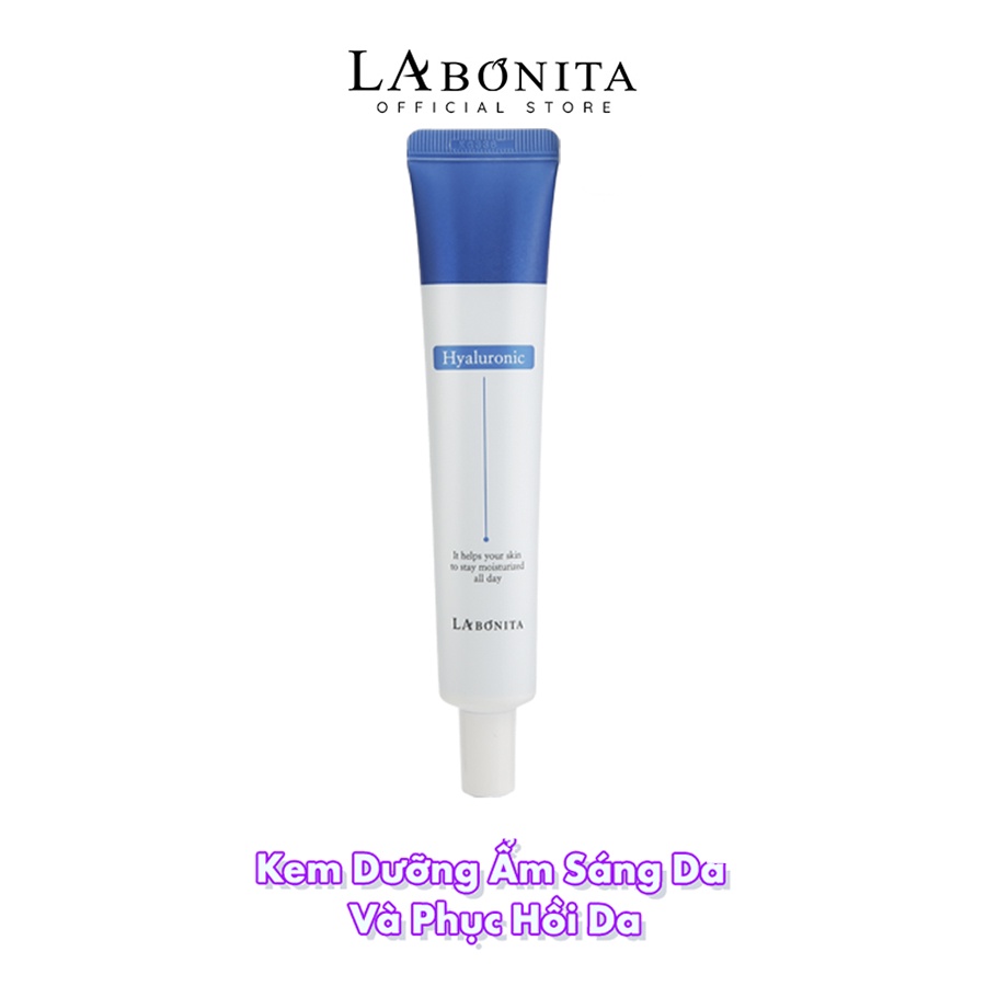 Kem dưỡng ẩm sáng da & tăng độ đàn hồi - LA BONITA Vital Hyaluronic Acid Cream 50ml