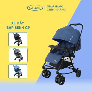 Xe đẩy gấp gọn, xe đẩy 2 chiều 3 tư thế cho bé Gluck Baby C9 cho bé 0