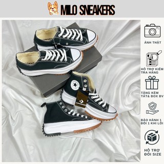 Giày cvs run star hike low jw anderson black