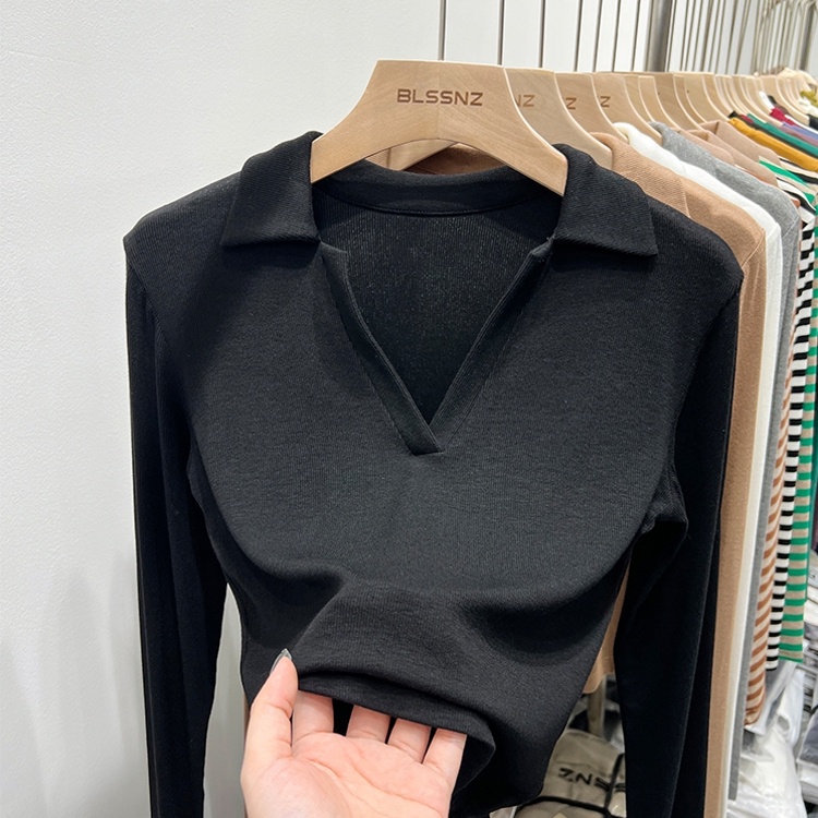 NRVP Áo Thun Nữ Dài Tay Dáng Rộng Phong Cách Hàn Quốc Thời Trang Mới 2023