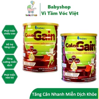 Sữa bột colosgain colos gain 0+, 1+ lon .....: