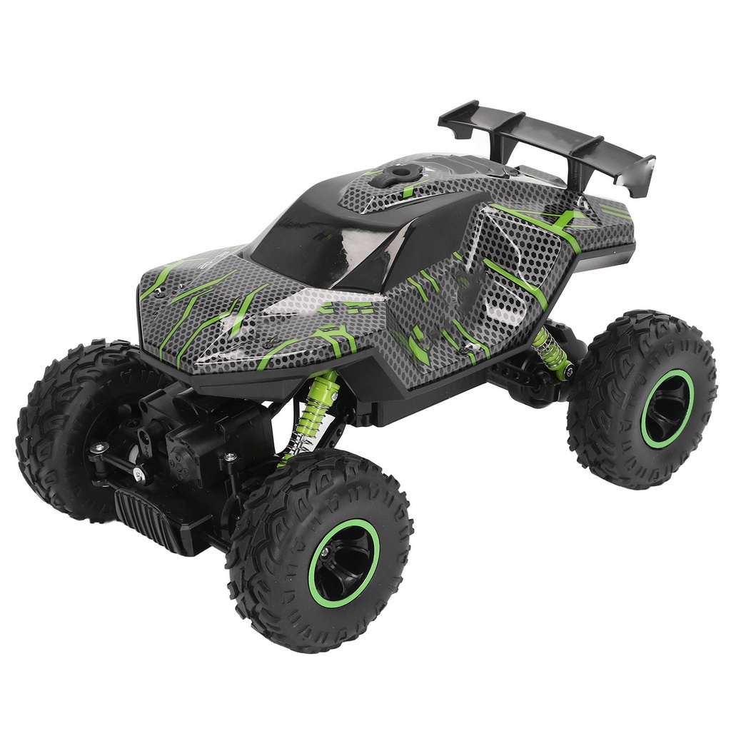 Có thể bán buôn Mô hình điều khiển từ xa 2.4Ghz RC Climbing Car 10‑15KM / H Quà tặng Giáng sinh nhật màu xanh lá cây cho trên 6 tuổi Vermont055 Hàng giao ngay