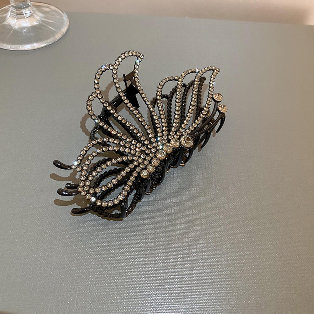 Kẹp TóC HìNh BướM ĐíNh Kim Cương Giả ThờI Trang Cho Nữ