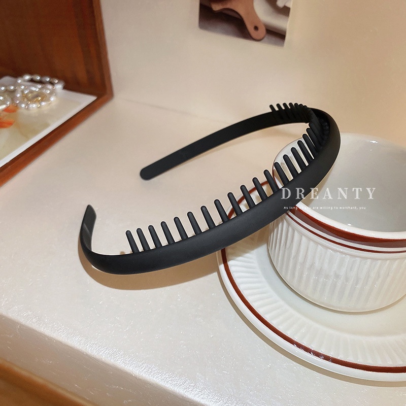 Băng Đô Cài Tóc Răng Cưa Đơn Giản Phong Cách Hàn Quốc Mới