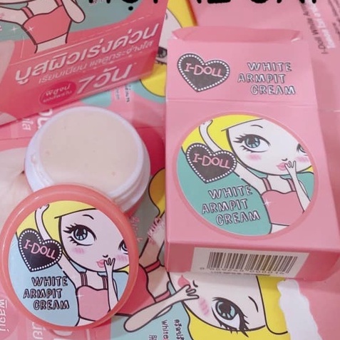 01 Hộp Kem Dưỡng Thâm Nách I-Doll White Armpit Cream.