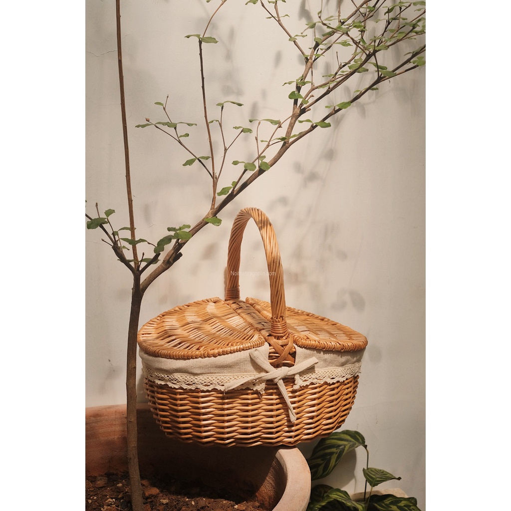 Giỏ mây picnic
