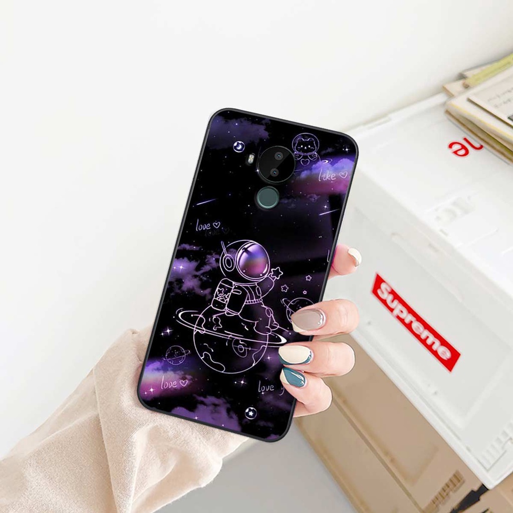 Ốp lưng Nokia C30 phi hành gia siêu dễ thương, ốp điện thoại rẻ bền đẹp