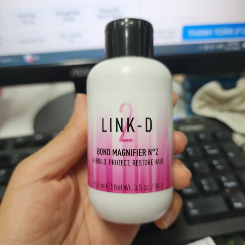 Bộ Phục Hồi Tăng Cường Liên Kết Tóc LINK D 2 100ml (sale giá gốc)