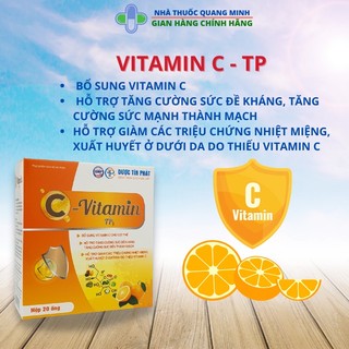 vitamin C dạng ống nước