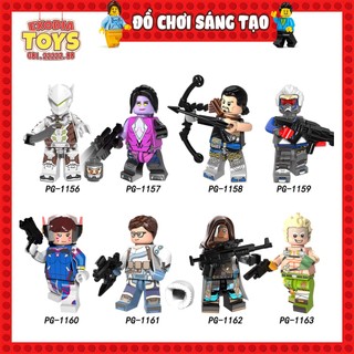 Xếp hình Minifigure Nhân vật trò chơi Overwatch - Đồ Chơi Lắp Ghép Sáng Tạo - POGO PG8104