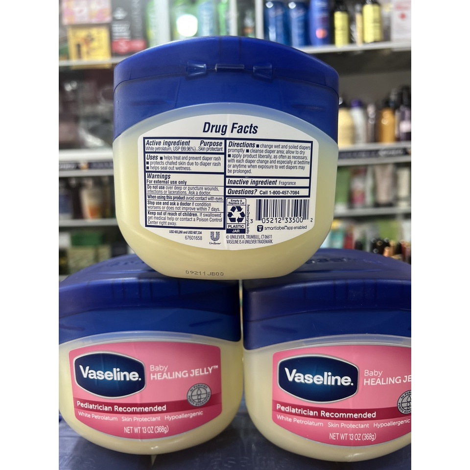 Sáp dưỡng da Vaseline 368g Original của Mỹ