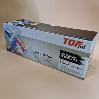 Hộp mực in laser topjet 12a/303/fx9 cho hp 1010/1020/canon 2900