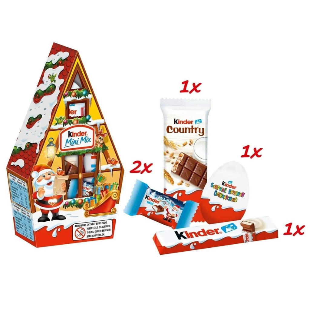 SÔCÔLA TƯƠI KINDER & TRỨNG ĐỒ CHƠI-ĐỨC