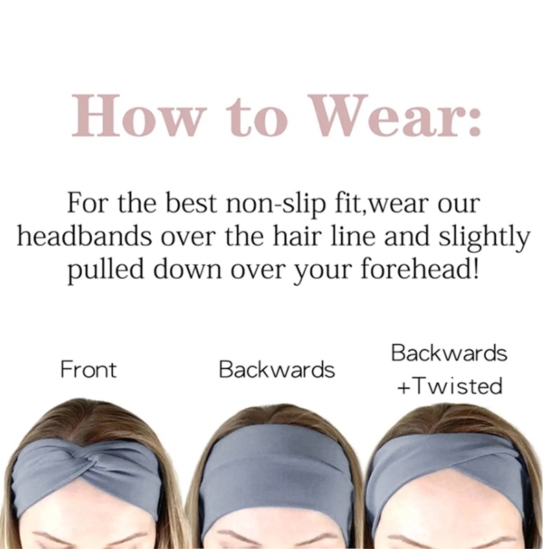 Băng Đô Nhuộm Tóc Co Giãn Phong Cách bohemian Thời Trang