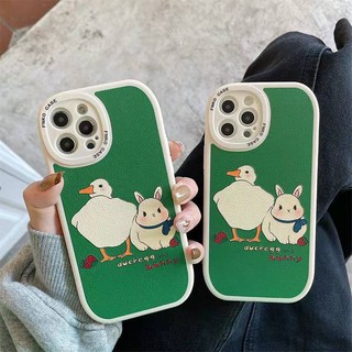Ốp điện thoại da và TPU mềm dáng bầu dục cho iPhone 13 13pro 13prm iPhone 11 7Plus 8Plus Xr XS 13 12 Pro Max