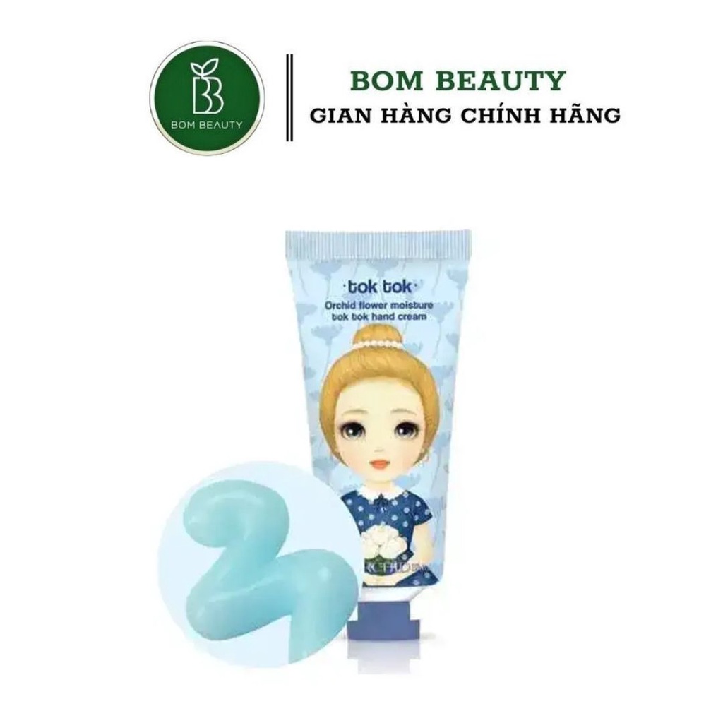 Kem Dưỡng Da Tay chiết xuất hoa lan The Orchid Skin Moisture Tok Tok Hand Cream 60ml