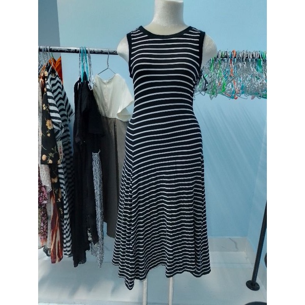 đầm sọc dài size s/m thanh lý