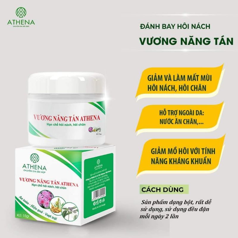 Vương năng tán Xóa bỏ mùi hôi [ Hàng chính hãng]