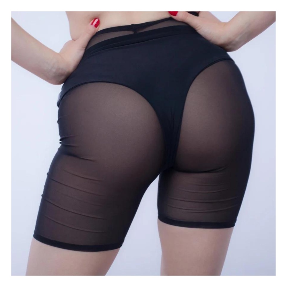 Quần biker lưới mesh fish tập pole, sexy dance, twerk