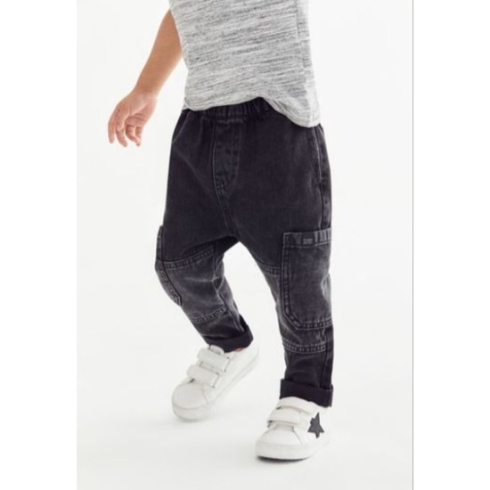 Giày da ngôi sao đen cho bé hàng VNXK siêu cá tính