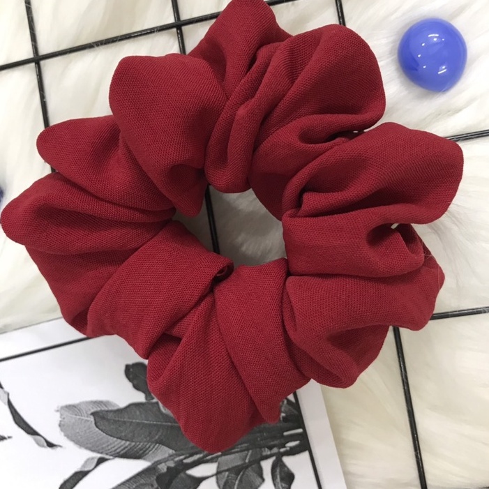 Dây Cột Tóc MAI THY, Combo 3 Cái Scrunchies Vải Makeup, Mẫu Quà Tặng Xinh Xắn