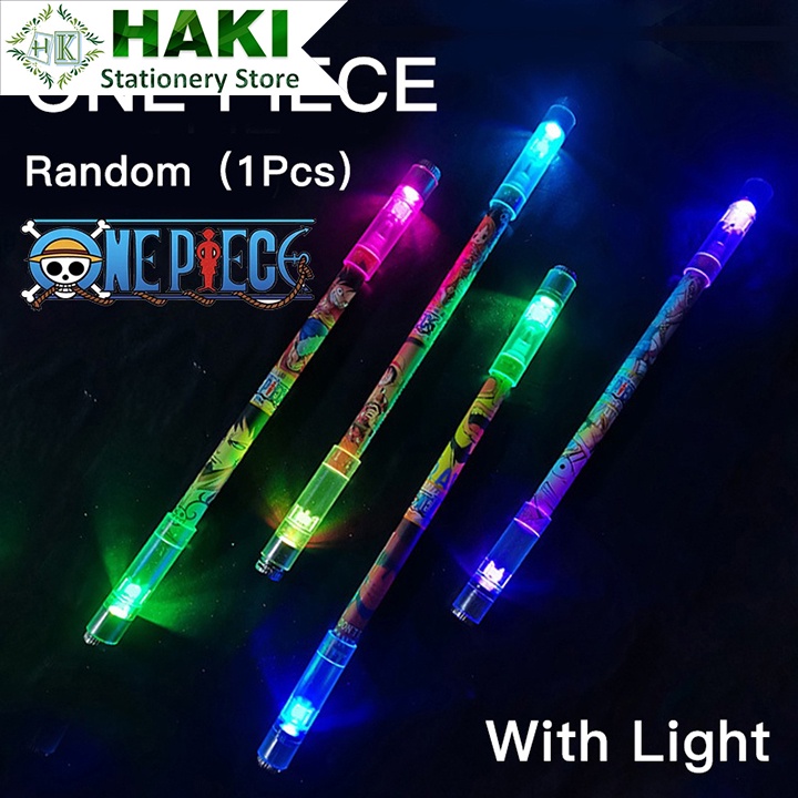 Bút quay nghệ thuật phát sáng Mod có đèn led HAKI đổi màu cá tính viết mực xoay đẹp dễ thương Pen Spinning B39