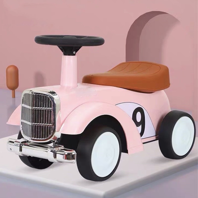 Xe chòi chân ô tô phiên bản cao cấp có nhạc cho bé