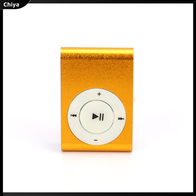 Loa Nghe Nhạc Mp3 Mini Dạng Kẹp Có Cáp Sạc Usb Và Tai Nghe 3.5mm Hỗ Trợ Thẻ Tf
