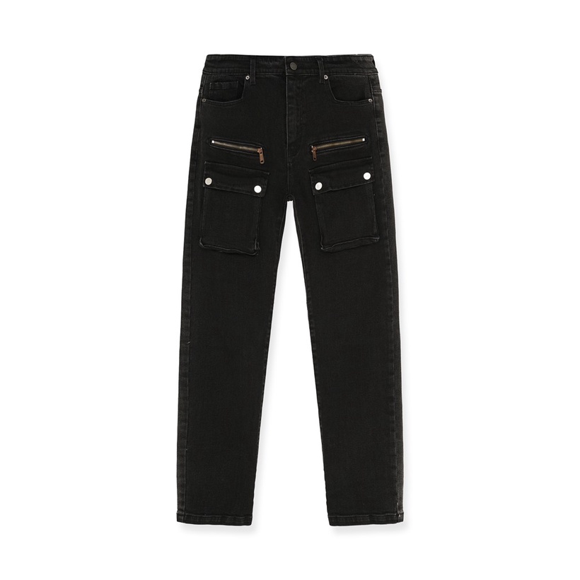Quần Jeans Amand Transition Cargo Jeans - Black