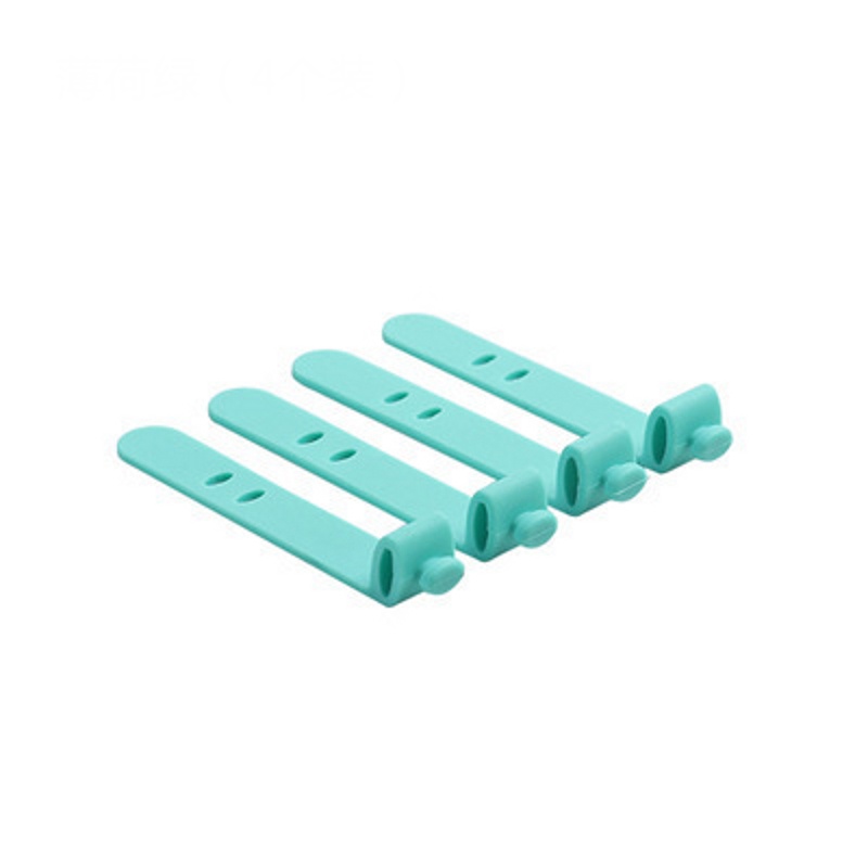 Bộ 4 Kẹp Silicone Cố Định Dây Cáp / Tai Nghe