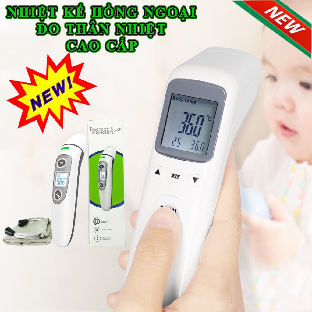 Nhiệt Kế Điện Tử Hồng Ngoại Đa Năng, Nhiệt kế hồng ngoại cơ thể và vật