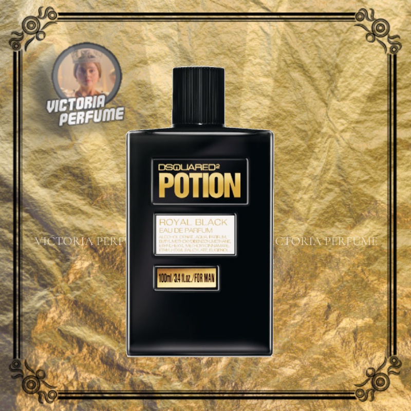 𝐃𝐒𝐐𝐔𝐀𝐑𝐄𝐃² - Nước Hoa Nam Potion Royal Black của hãng DSQUARED²