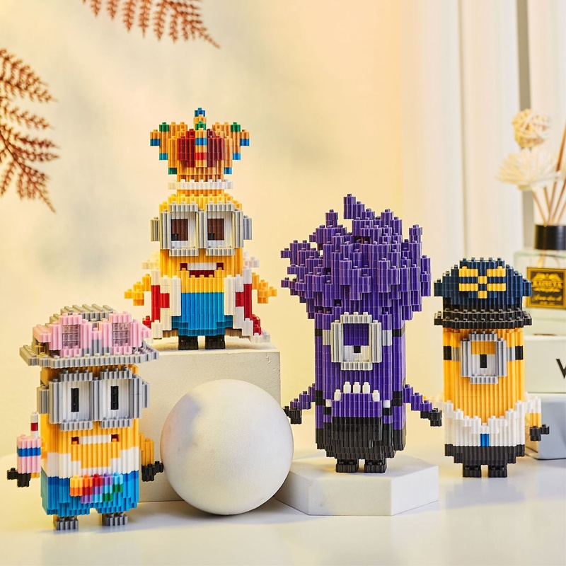 Mô Hình Nhân Vật Minions Hoạt Hình Vui Nhộn Cho Bé