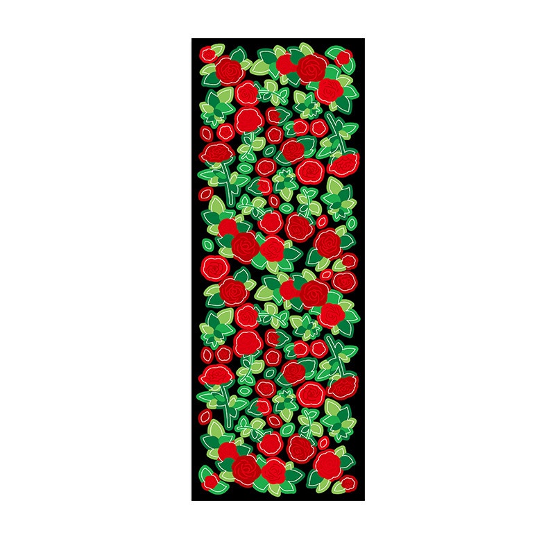 Miếng Dán Thẻ Hình Hoa Goo Đính Kim Sa GK0080