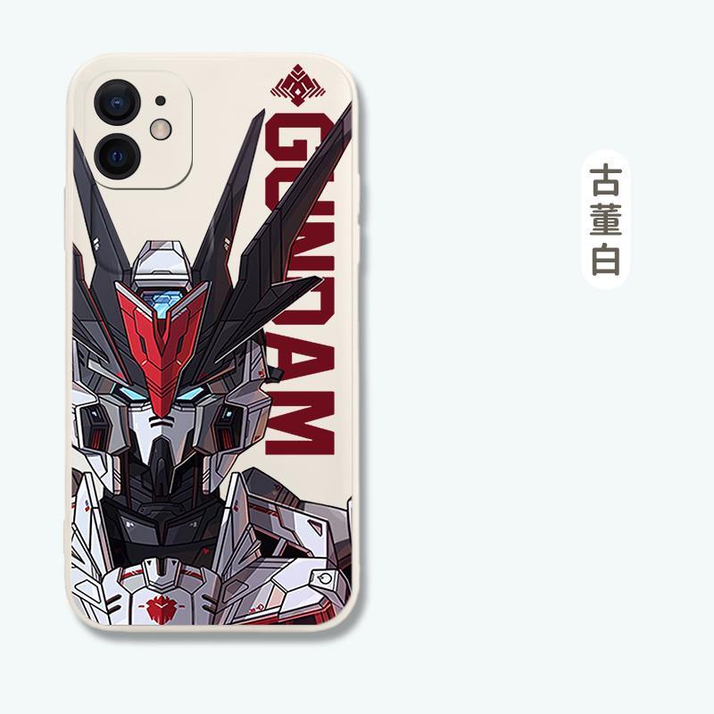 Ốp Điện Thoại Hình Mecha GUNDAM Cho iPhone 7 8 14 Plus 11 pro Max Se 2020 8 Plus 13 12 pro Max X Xr Xs Max