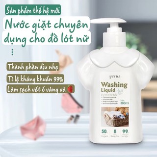 Nước giặt đồ lót sinh học kháng khuẩn an toàn cho da 380ml