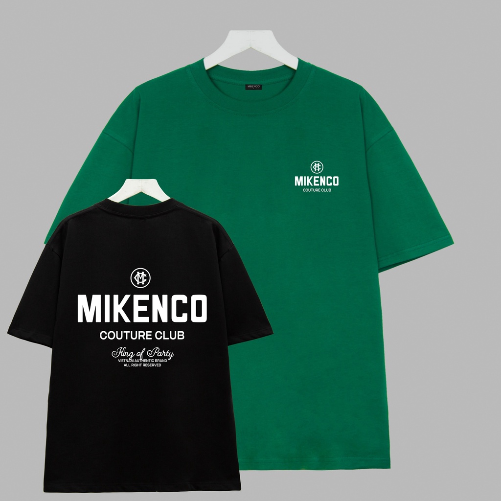 Áo thun MIKECO COUTURE CLUB YGGENZ shop , Áo thun unisex nam nữ from rộng oversize chất liệu cotton 100%