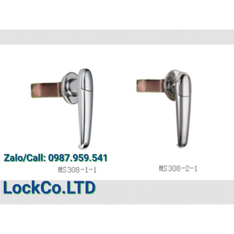 Khóa MS308/ Khóa tủ điện/ Khóa tủ cứu hỏa/ Khóa tay cầm MS308-1/ MS308-2