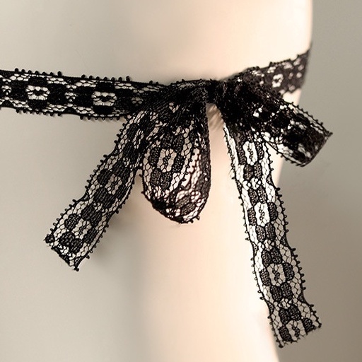 Mặt nạ bịt mắt ren hoa tiết hoa cúc gợi cảm - băng đô băng mắt sexy xuyên thấu phụ kiện cosplay