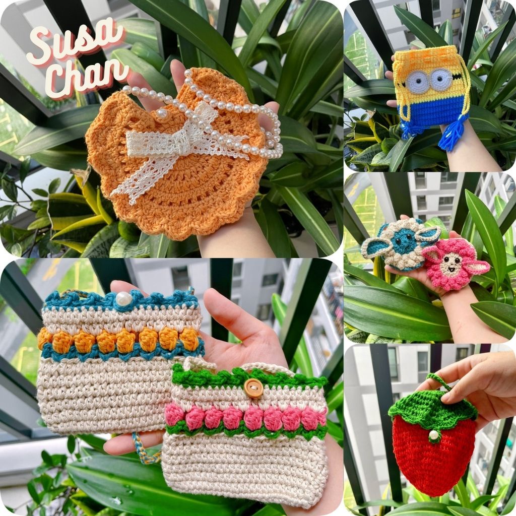 Túi Len Handmade xinh xắn cho bé