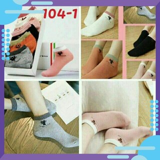 Combo 5 Đôi Tất Hình Mèo Cho Bạn Gái..