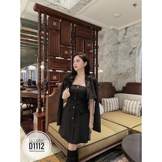 SET ĐẦM CÚP KÈM ÁO KHOÁC