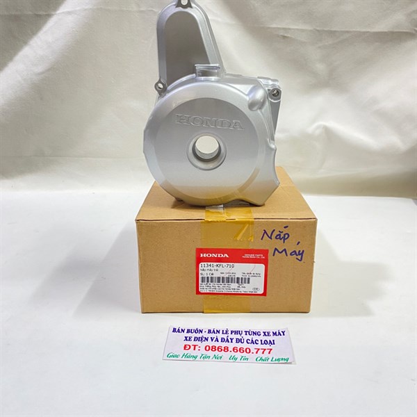 Lốc điện, Nắp máy trái Dream , Future , Wave 100 Zin Honda - 11341KFL710