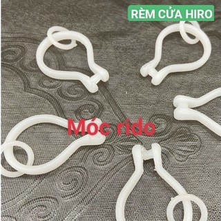 10 móc rido treo rèm-móc nhựa treo rèm