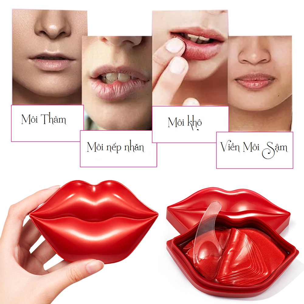 Mặt Nạ Môi ZOZU Hết Thâm Viền Môi, Kích Hồng, Tẩy Tế Bào Chét Môi, Giúp Dưỡng Ẩm, Cải Thiện Đường Viền