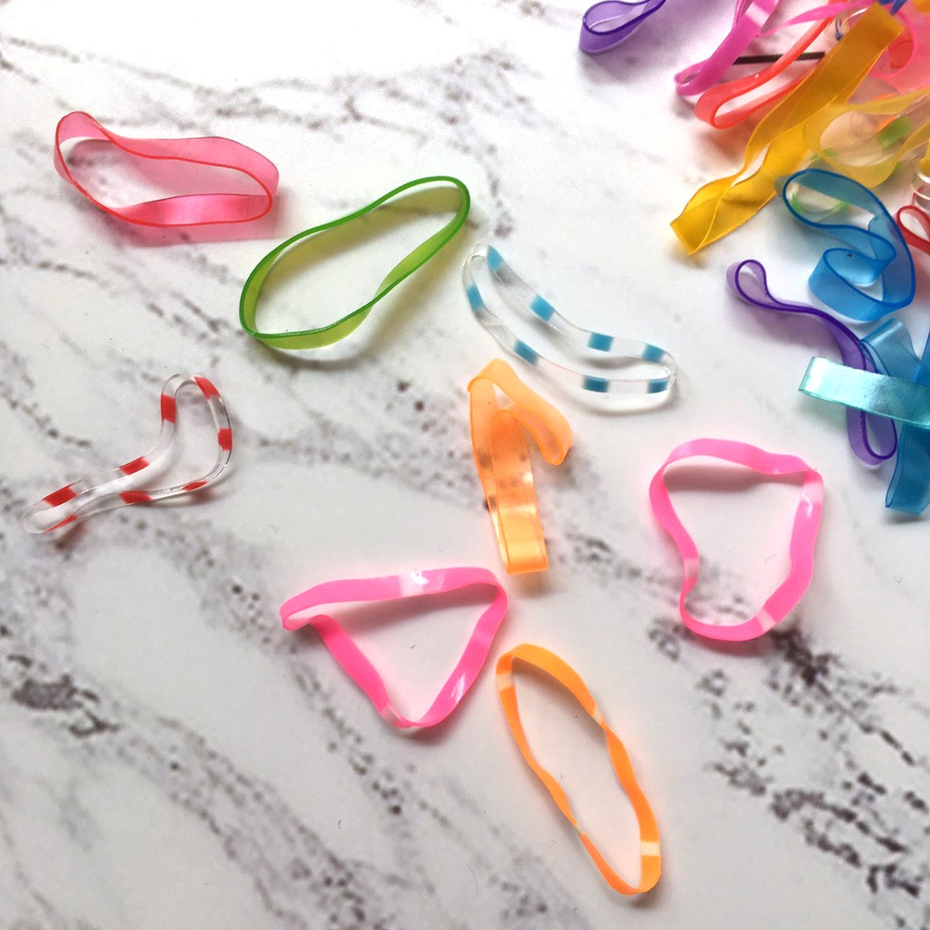 Dây thun cột tóc đủ màu,dây thun buộc tóc cho bé cho bạn nữ