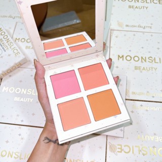 Bảng má hồng moon slice beauty 4 ô & 9 ô chuẩn màu tone cam hồng siêu xinh - ảnh sản phẩm 3