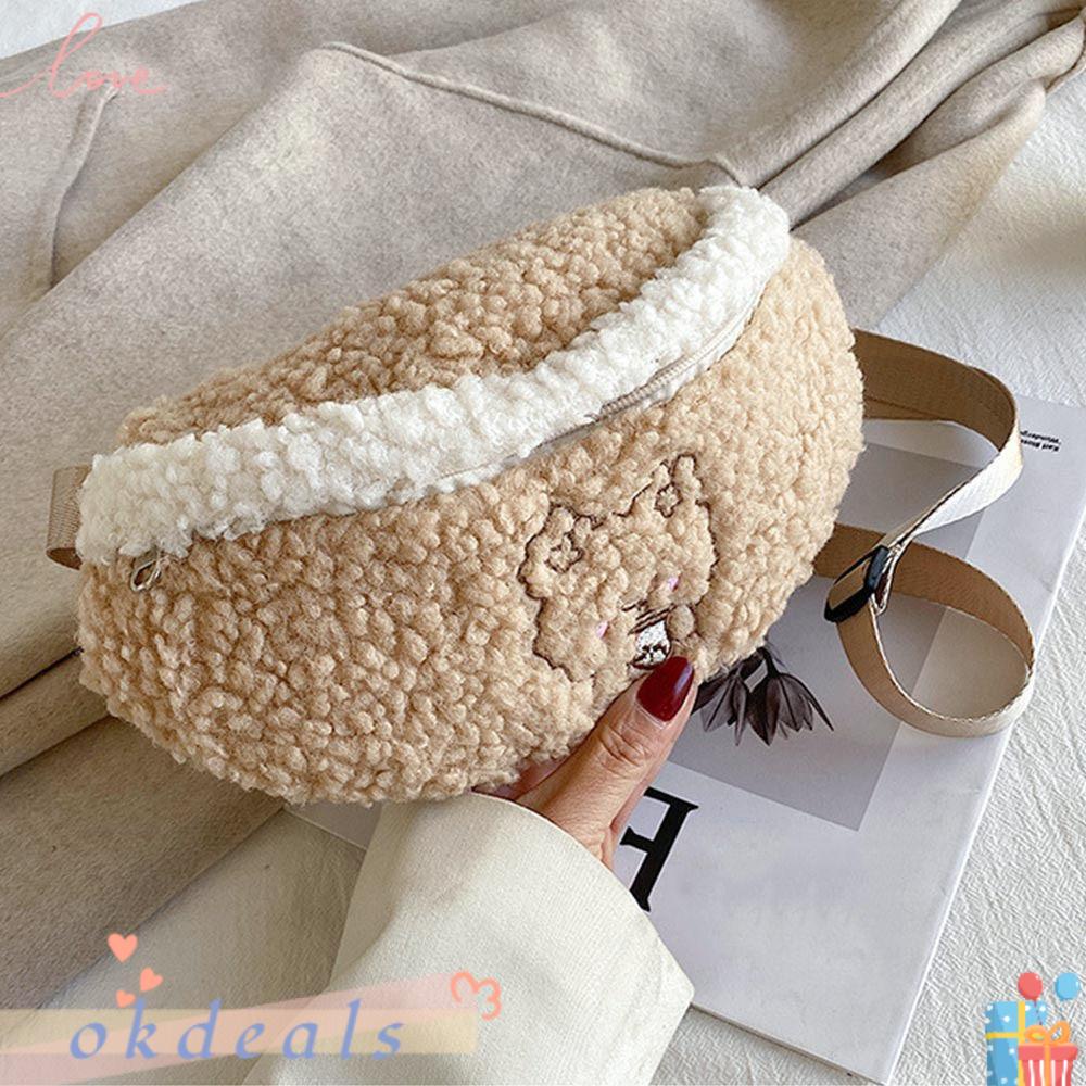 Túi Đeo Chéo Vai Bằng Len Thời Trang Sành Điệu Cho Nữ